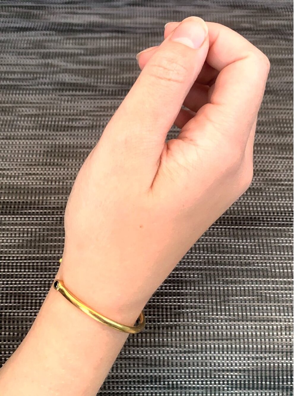 Kate Spade New York Signed - Gold Plated Open Cuff Bracelet